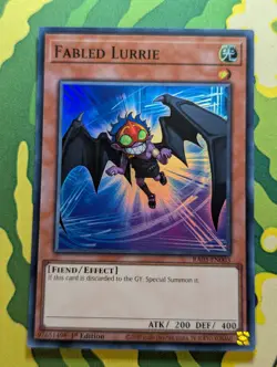 Yugioh Fabled Lurrie RA03 RA03-EN003 Super Rare 1st Ed NM - Image 1