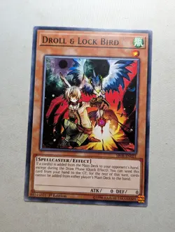 Yugioh Droll & Lock Bird SR08 EN021 Common 1st Ed - VLP - Image 1