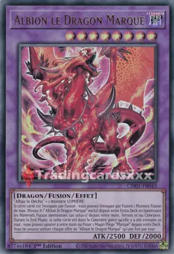 Yu-Gi-Oh! Albion le Dragon Marque : UR CH01-FR043 - Image 1