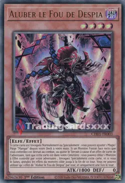 Yu-Gi-Oh! Aluber le Fou de Despia : UR CH01-FR003 - Image 1