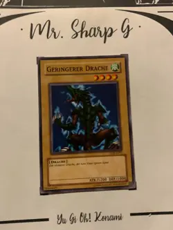 GERINGER DRACHE - LOB-G091 DEUTSCH Yu-Gi-Oh! CARD COMMON KONAMI - Image 3