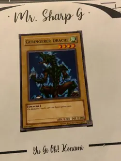 GERINGER DRACHE - LOB-G091 DEUTSCH Yu-Gi-Oh! CARD COMMON KONAMI - Image 5