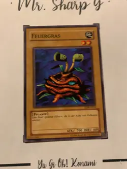 FEUERGRAS - LOB-G014 DEUTSCH Yu-Gi-Oh! CARD COMMON KONAMI - Image 4
