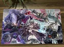 YGO Fur Hire Deck Duel Playmat CCG TCG Mat Trading Card Game Mat With Bag - Image 1