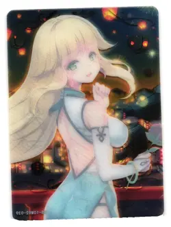 Queen Elizabeth Azur Lane FR Clear Plastic Transparent Goddess Story Card Anime - Image 2