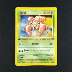 Paras 59/64 - Jungle 1st edition - Pokemon card - Image 1