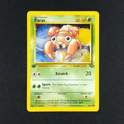 Paras 59/64 - Jungle 1st edition - Pokemon card - Image 3