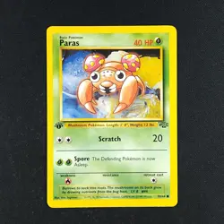 Paras 59/64 - Jungle 1st edition - Pokemon card - Image 5
