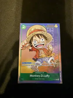 Monkey.D.Luffy (Gen Con 2023) P-037 One Piece Promotion Cards Foil - Image 1