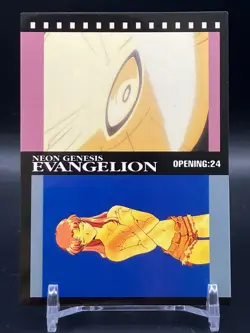 EVA-01 MISATO KATSURAGI Neon Genesis Evangelion Cards TCG Japanese 1996 OP24 - Image 1