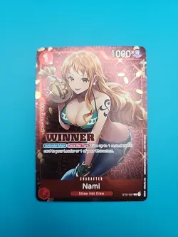 Nami (Tournament Pack Vol. 3) [Winner] ST01-007 One Piece Promotion Cards Foil - Image 1