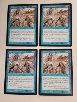 MTG Playset 4x Thalakos Mistfolk (Tempest/Blue/C) - BGM - Image 1