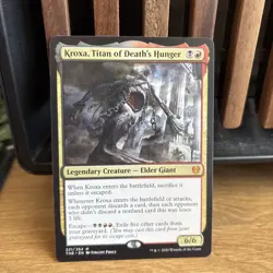 Kroxa, Titan of Death's Hunger (221) - MTG: Theros Beyond Death - NM - Image 1