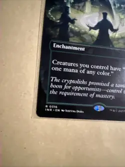 MTG Cryptolith Rite INR 0316 R NM Regular Borderless - Image 3