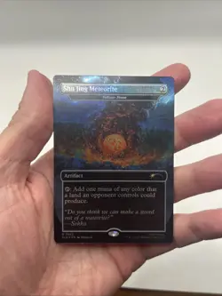 R 7062 Shu Jing Meteorite Borderless Rainbow Foil MTG Magic Avatar Secret Lair - Image 3