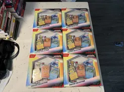 Lot Of 6x Pokemon TCG SV8.5 Prismatic Evolutions Poster Collection - 6 Boxes - Image 1