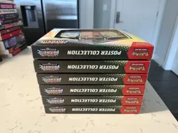 Lot Of 6x Pokemon TCG SV8.5 Prismatic Evolutions Poster Collection - 6 Boxes - Image 5