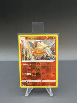 Pokemon TCG- 2022 Charizard 010/078 Reverse Holo Pokemon Go NM - Image 1