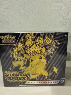 Pokemon TCG Surging Sparks Elite Trainer Box ETB New, Factory Sealed, Quantity - Image 1