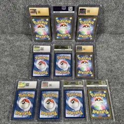Pokemon Graded Slabs PSA 10 CGC Prestine 10 AGS 10 Vintage to Modern Lot of 22! - Image 3