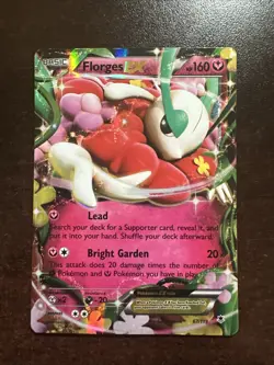 Florges EX 67/119 DMG Pokemon TCG XY Phantom Forces - Image 1