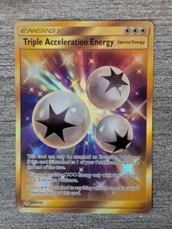 Pokemon TCG Triple Acceleration Energy 234/214 Secret Rare Holo NM - SP97 - Image 1