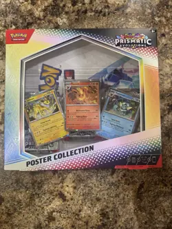 Pokemon TCG: Scarlet & Violet Prismatic Evolutions Poster Collection Box 🚚💨 - Image 1