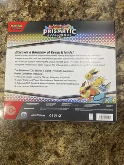 Pokemon TCG: Scarlet & Violet Prismatic Evolutions Poster Collection Box 🚚💨 - Image 2