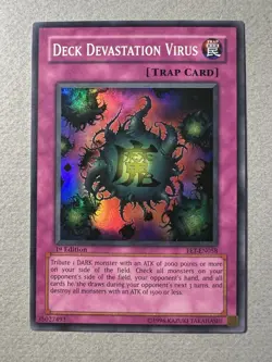 Deck Devastation Virus FET-EN058 1st Edition MP/PL - Image 1