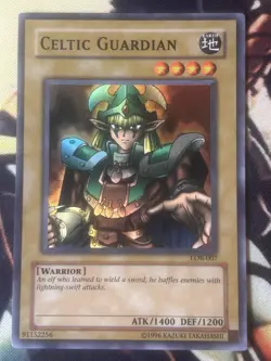 Yugioh: Celtic Guardian - LOB-007 - Super Rare - Unlimited - NM - Image 1
