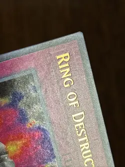 Ring of Destruction LCKC-EN050 Legendary Collection Kaiba 1st Edition Ultra LP - Image 2