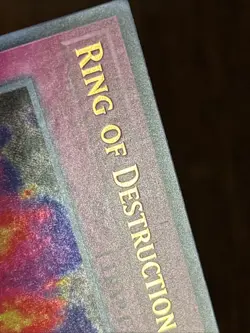 Ring of Destruction LCKC-EN050 Legendary Collection Kaiba 1st Edition Ultra LP - Image 3