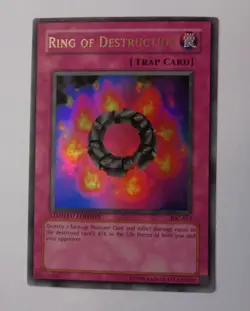 Ring of Destruction IOC-SE3 (Limited Edition, Ultra Rare, Lightly Played) Yugioh - Image 1