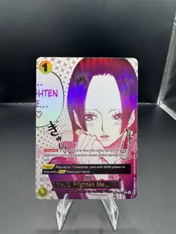 One Piece TCG OP14-118 You’ll Frighten Me. AA Alt Art Card Game CCG ENGLISH - Image 1