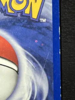 Pokemon Card Misprint Horsea Team Rocket Returns 58/109 Ink Error Printer Hickey - Image 3