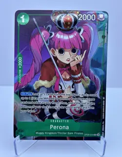 Perona (Illustration Box Vol.4) OP09-034 One Piece Promotion Cards Foil - Image 1