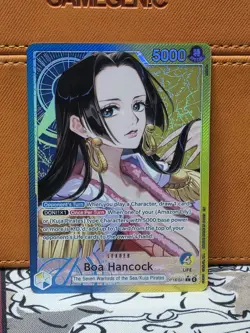 One Piece Card Game - OP14-041 - Boa Hancock - Leader Alt Art AA - English - Image 1