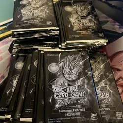 Zenkai Tournament Pack vol. 6 Dragon Ball Super Card Game Masters x148 packs - Image 1