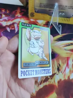 Pokemon Karte Card Kangama Kangaskhan Pocket Monsters Japanese Carddass 1997 Exc - Image 5