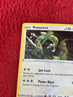 Rayquaza SWSH029 SWSH: Sword & Shield Promo Cards Holo Near Mint - Image 2