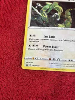 Rayquaza SWSH029 SWSH: Sword & Shield Promo Cards Holo Near Mint - Image 3