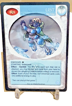 Magi Nation Duel - Ust - Voice of the Storms CCG Card - Image 1