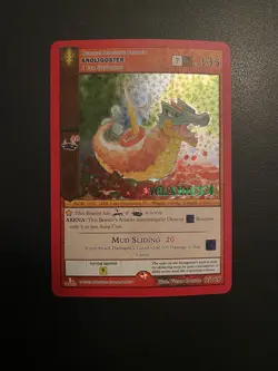Metazoo Wilderness Stamped Spoiler Snoligoster Full Holo Rare Card 9/165 (NM) - Image 1