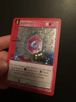 Metazoo Wilderness Spoiler Stamped Haunted Tundra Full Holo Card 40/165 - Image 2