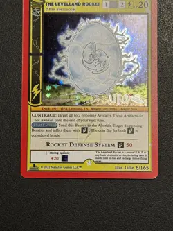 Metazoo UFO Spoiler The Levelland Rocket 6/165 Stamped Full Holo Card - Image 3