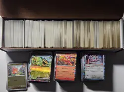 1600 Japanese Pokemon Cards UNSEARCHED Bulk Lot (C/UC) + R/RR/RRR - Image 1