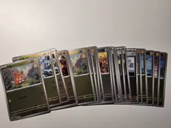 1600 Japanese Pokemon Cards UNSEARCHED Bulk Lot (C/UC) + R/RR/RRR - Image 2