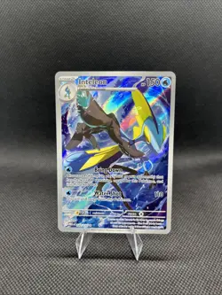 Pokemon TCG Mega Evolution Inteleon Card 142/132 IR NM - Image 1