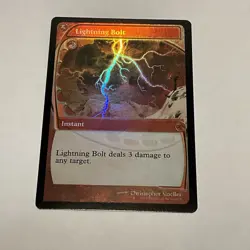 MTG Lightning Bolt (1) *Foil* Future Sight MagicCon Atlanta FIAB MT/NM Free Ship - Image 1