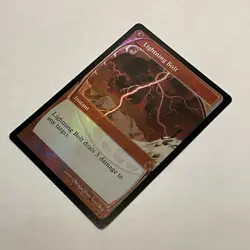 MTG Lightning Bolt (1) *Foil* Future Sight MagicCon Atlanta FIAB MT/NM Free Ship - Image 2